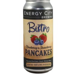 Energy City Brewing Bistro Blueberry & Strawberry Pancakes