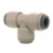 Push-Fit  Equal T-Connector 38 (9.5mm) 