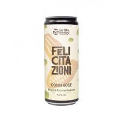 Ca’ del Brado Felicitazioni Cacao Gose latt.33cl - UnaBirra