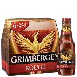 Rinkinys Grimbergen ROUGE, 6*0,25 l but. - Gero Alaus Parduotuvė