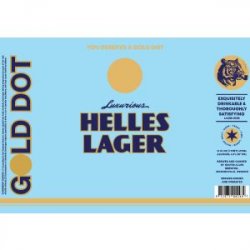 Gold Dot Helles Lager 16oz can - Bine & Vine