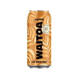 Waitoa Earlybird Flat White Milk Stout 440mL - The Hamilton Beer & Wine Co