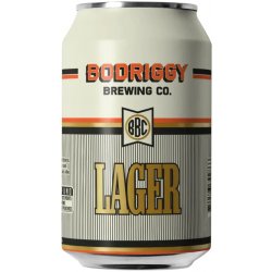 Bodriggy Brewing Company Lager 355ml - BoozeBud