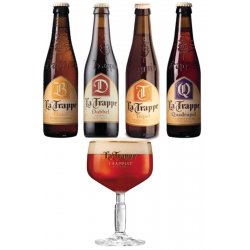 La Trappe Mixed Beer Tasting Box & Glass - The Belgian Beer Company