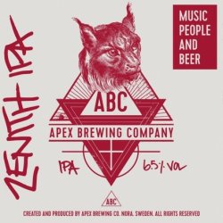 Apex Brewing Company Zenith IPA