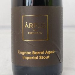 Arpus Brewing Co Cognac Barrel Aged Imperial Stout  37,5cl - Gedeelde Vreugde