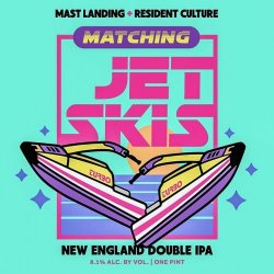 Mast Landing Brewing Co. Matching Jet Skis