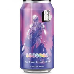 One Drop Lesssgo -Ube Cream Smoothie Sour - Beer Store Australia