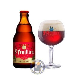 St Feuillien Cuvee de Noel 9°-13L - BelgianShop