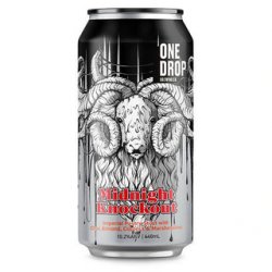 One Drop Brewing Midnight Knockout Imperial Pastry Stout 440ml - The Beer Cellar