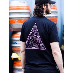 Purple Triangle T-shirt - Triple Point Brewing - Triple Point Brewing