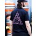 Purple Triangle T-shirt. - Triple Point Brewing 