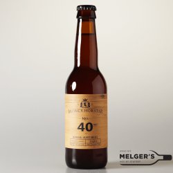 Bronckhorster  Barrel Aged Serie No.40  Specialty Saison Tequila Barrel Aged 33cl - Melgers