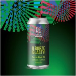 ARTEZAN O BORZE IGLASTY Forest Black IPA - Sklep Impuls