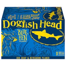 Dogfish Blue Hen Pilsner 6 pack 12oz cans - Beverages2u