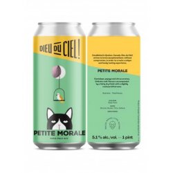 Dieu du Ciel PETIT MORALE can 473 ml - Cerveceo