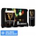 Guinness Draught Stout 8 x 500ml Cans 