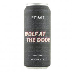 Artifact Cider Project Wolf At the Door
