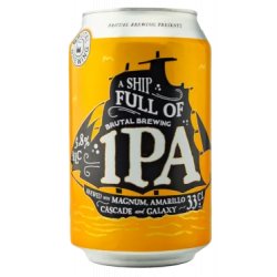 Brutal Brewing A Ship Full of IPA