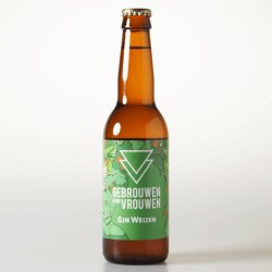 Gebrouwen Door Vrouwen  Gin Weizen 33cl - Melgers