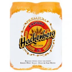 Hackenberg Pilsner 4 x 500ml Cans - Carry Out Off Licence