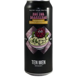 Ten Men Brewery NOT FOR BREAKFAST: RASPBERRY AND WHITE CHOCOLATE