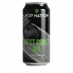 Hop Nation Brewing Co West Coast IPA With NZ Cascde Hop Nation Brewing Co West Coast IPA With NZ Cascde