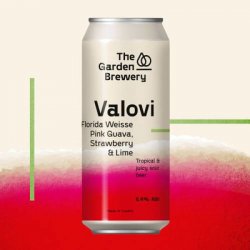 The Garden Brewery Valovi - Florida Weisse Pink Guava, Strawberry & Lime - Pivoteka - Пивотека