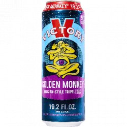 Victory Brewing Company Golden Monkey 19.2 oz - Half Time