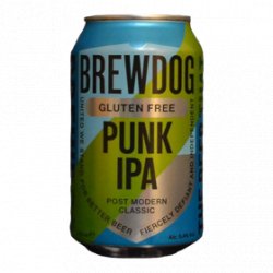 BrewDog BrewDog - Punk IPA GF - 5.60% - 33cl - Can - La Mise en Bière