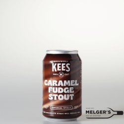 Kees  Caramel Fudge Stout Blik 33cl - Melgers