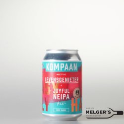 Kompaan  Levensgenieter Joyful NEIPA 33cl Blik - Melgers