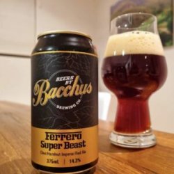 Bacchus Brewing Co.  Ferrero SuperBeast [14.3% Chocolate Hazelnut Imperial Red Ale] - Red Elephant