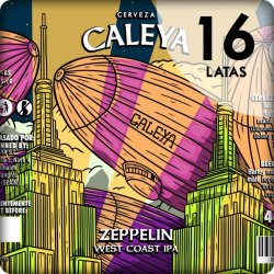 Caleya Zeppelin West Coast IPA - Cerveza Caleya