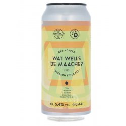 Hoppebräu  Baxbier - Wat Wells De Maache? - Beerdome