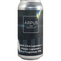 Ārpus Brewing Co. QDH Citra Lupomax x Mosaic Lupomax x Bru-1 Lupomax TIPA