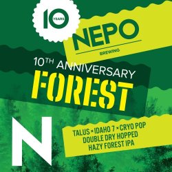 Nepomucen 10th Anniversary Forest 500ml - Funky Fluid