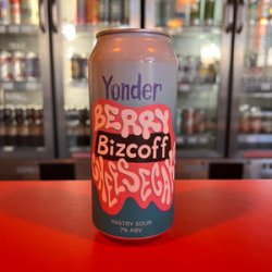 Yonder Brewing Berry Bizcoff Cheesecake