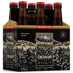 Deschutes Obsidian Stout 12oz-6pk - Bine & Vine