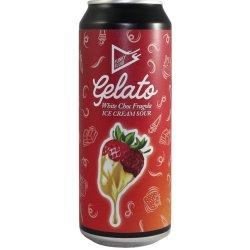 Funky Fluid Gelato: White Choc Fragola