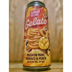 Funky Fluid Gelato: Passion Fruit, Mango & Peach