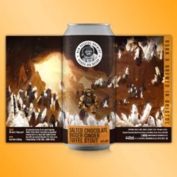 New Bristol Brewery Salted Chocolate Bigger Cinder Toffee Stout 440ml Can Best Before 25.10.2023 - Kay Gee’s Off Licence