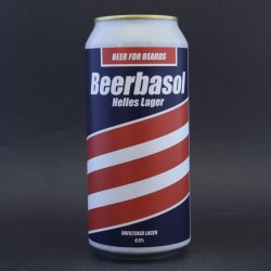 Staggeringly Good - Beerbasol Helles - 4.5% (440ml) - Ghost Whale