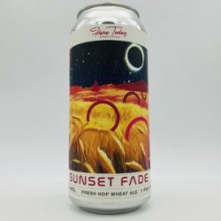 Here Today Sunset Fade Loral Fresh Hop Wheat Ale Can - Bottleworks