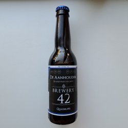 De Aanhouder Quadrupel - 330 ml - 9,3 % - brouwerij Brewery 42 Vriezenveen - GUN Speciaalbieren