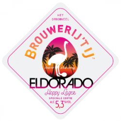 ‘t IJ El Dorado  Hoppy Lager - Bierwinkel de Verwachting