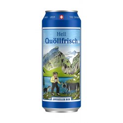 Appenzeller Quöllfrisch Hell - 6 x 50 cl Dose - Pepillo