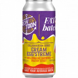 Brew Toon Cream Egg'Streme - Stout 440ml Can - Fountainhall Wines