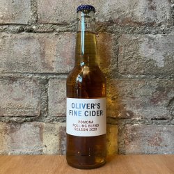 Olivers Pomona Rolling Blend Fine Cider 6.5% (330ml) - Caps and Taps