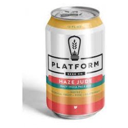 Platform Haze Jude Hazy IPA 2412 oz cans - Beverages2u